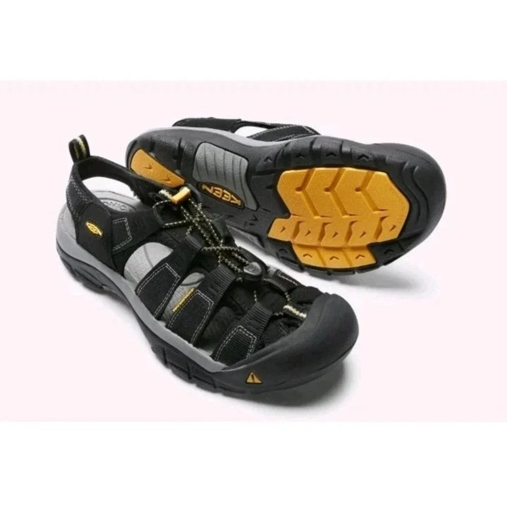 Keen Newport H2 Mens Size 13 Closed Toe Water Sandal Black Fisherman Outdoor NEW